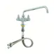 T&S Brass 5F-2SLX12 Equip Faucet, 12" Swivel Nozzle, Deck Mount 1 image