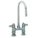 T&S Brass 5F-4DLS05 Equip Base Faucet, Deck Mount, 4" Adjustable Centers 1 image