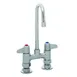 T&S Brass 5F-4DLX03 Equip Faucet, 4", Deck Mount, 3" Rigid Gooseneck 1 image