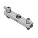 T&S Brass 5F-8CLX00 Equip Workboard Faucet, Swivel, 8", Deck Mount, Less Nozzle 1 image
