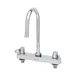 T&S Brass 5F-8CLX05 Equip Workboard Faucet, Swivel, 8", Deck Mount 1 image