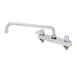 T&S Brass 5F-8CLX12 Equip Workboard Faucet, Swivel, 8", Deck Mount 1 image