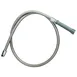 T&S Brass B-0084-H Hose, 84" Flexible, with Spray Valve Handle, Stainless Steel 1 image
