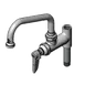 T&S Brass B-0155-CR Add-On Faucet, For Pre-Rinse Units, 6" Nozzle 1 image