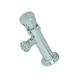 T&S Brass B-0800 Slow Self-Closing Faucet, Heavy Duty, Splash Mount, Push Button 1 image