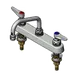 T&S Brass B-1120-XS Workboard Faucet, Deck Mount with 8" Centers 1 image