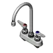 T&S Brass B-1141 Faucet, Gooseneck Nozzle, Deck Mount 1 image