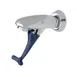 T&S Brass B-1200 Glass Filler Faucet, Push Back, Wall Mounted, Adjustable Flange 1 image