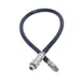 T&S Brass HW-4B-36 Safe-T-Link Water Connector Hose, 3/8" Dia., 36" Long 1 image