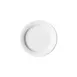 Winco BPR-55NR Birkhall Porcelain Plate, 5-1/2" Dia x 1/2" H, Round, Narrow White Rim - 1 Dozen 1 image