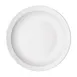 Winco BPR-95NR Birkhall Plate, 9-1/2" Dia x 1-1/8" H, Round Narrow Rim Porcelain White - 1 Dozen 1 image