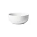 Winco BPSB-20 Round Porcelain Salad & Pasta Bowl, 6" Dia x 2½" H, 20 oz, White - 1 Dozen 1 image