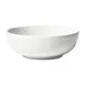 Winco BPSB-60 Birkhall Porcelain Round Pasta & Salad Bowl, 9.5" Dia x 3.75" H, 60 oz, White - 1 Dozen 1 image