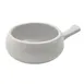 Winco OSC-16 Onion Soup Crock, 16 oz Porcelain Bowl, White, 7-1/8" L x 5-3/8" W x 2-1/4" H,- 1 Dozen 1 image