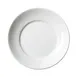 Winco SPR-105 Plate, 10.5" Dia x 1.875" H, Round White Porcelain, Wide Rim - 1 Dozen 1 image