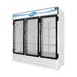 Howard-McCray CR-65-HC-US 78" Three Glass Door Merchandiser Refrigerator in White, 65 cu. ft. 1 image