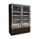 Howard-McCray GF48BM-FF-B 52" 2 Glass Door Merchandiser Freezer in Black, 48 cu. ft. 1 image