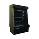 Howard-McCray R-OM35E-8S-B-LED 99" Vertical Packaged Meats Open Merhandiser in Black, Remote 1 image