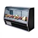 Howard-McCray SC-CFS32E-6-BE-LED 74" Flat Refrigerated Seafood Display Case, Black 1 image