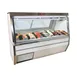 Howard-McCray SC-CFS34N-4-LED 48" Flat Refrigerated Seafood Display Case, White 1 image