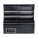 Howard-McCray SC-M32E-6-B-LED 74" Vertical Meat Open Air Merchandiser in Black, Self-Contained 1 image