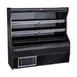 Howard-McCray SC-M32E-6-B-LED 74" Vertical Meat Open Air Merchandiser in Black, Self-Contained 3 image