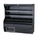 Howard-McCray SC-M32E-6-B-LED 74" Vertical Meat Open Air Merchandiser in Black, Self-Contained 5 image