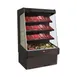 Howard-McCray SC-OM30E-6-B-LED 75'' Vertical Meat Open Merhandiser in Black, Self-Contained 1 image
