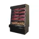Howard-McCray SC-OM35E-6S-B-LED 75'' Vertical Packaged Meats Open Merhandiser in Black, Self-Contained 2 image
