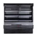 Howard-McCray SC-OP35E-6S-B-LED 75" Refrigerated Produce Display Case, Black 1 image