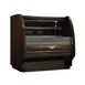 Howard-McCray SC-OD40E-3L-B-C--LED 39" Dairy Curved End Open Air Merchandiser in Black 1 image