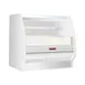 Howard-McCray SC-OD40E-6L-C-LED 75" Dairy Curved End Open Air Merchandiser in White 1 image