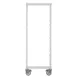 Cambro CPMPK2175480 Camshelving Premium Series Mobile Post Kit, 21W x 75.25H, Speckled Gray, Plastic Finish 1 image