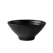 CAC China XCTN-B105 7.5oz Matte Black Round China Bowl, 4-3/4" Dia, 2-1/8" H - Dozen 1 image