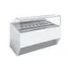 Ciam USA CIAM CIAO CIAODVDGL24I 84" Gelato/Ice Cream Dipping Cabinet w/ Sneeze Guard 1 image