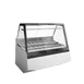 Ciam USA CIAM MYA MYA3H15GEL24I 84" Gelato/Ice Cream Dipping Cabinet w/ Curved Sneeze Guard 1 image