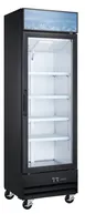 Drago America DR13MGF 27" Glass Door Freezer, 13 cu ft, Black Steel, LED, R290, 5/6 HP, 115V 1 image