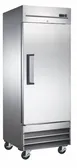 Drago America DR23F 29" 1-Solid Door Reach-In Freezer, Bottom Mounted, 23 cu. ft., Stainless Steel 1 image