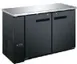 Drago America DRBB60SH – 16 Cu Ft Cooler, 60.8"W x 24.4"D x 35.6"H, Black, Doors, Shelves, 115V R290 1 image