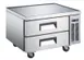 Drago America DRCB48 48" 2 Drawers Refrigerated Chef Base, 8 cu. ft., 1/3 HP, Electronic Control 1 image