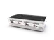 Drago America DRCBR48 48" Countertop Gas Charbroiler, (4) 35000 Btu Cast Iron Burners With One Standing Pilot Per Burner 1 image