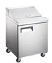 Drago America DRSP27-8 27" 1-Door Sandwich and Salad Prep Table, 8 Pans, Stainless Steel 1 image