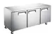 Drago America DRUC72R 72" 3-Door Undercounter Refrigerator, Stainless Steel, 16 cu. ft. 1 image