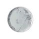 GET PA110F711712 Plate, 7" Dia. x 0.7" Coupe Rim, Round Porcelain, Corona Marble - 1 Dozen 1 image