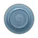GET PA1604902912 Round China Plate, 12-1/4" Diameter, Rolled Edge, Artisan Blue Finish - 1 Dozen 1 image