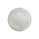 GET PA1605902024 - 8" Round Artisan China Plate, Beige, Rolled Edge, 8" Diameter - 1 Dozen 1 image