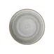 GET PA1607902724 Plate - 10-5/8" Round Rolled Edge China Dinner Plate, Grey Artisan Finish - 1 Dozen 1 image