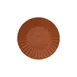 GET PA1817022012TALLER Dessert Plate, 8" Dia., Round Bahia Terracotta China, - 1 Dozen 1 image