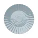 GET PA1843052812TALLER Round China Plate, 11.2" Diameter, Bahia Kai Finish - 1 Dozen 1 image