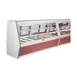 MarcRefrig ENMDL-8 94" Double Duty Flat Refrigerated Meat Display Case, Remote 1 image
